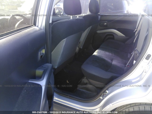 JA4AS2AW4AZ003990 - 2010 MITSUBISHI OUTLANDER ES 灰色 照片 8