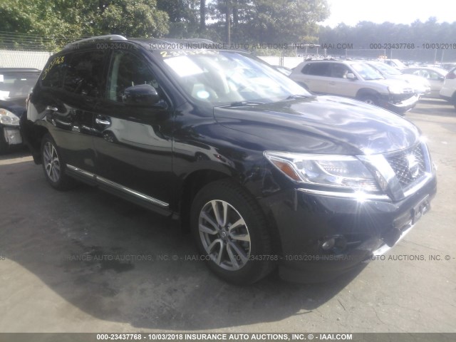 5N1AR2MM2EC668385 - 2014 NISSAN PATHFINDER S/SV/SL/PLATINUM BLACK photo 1