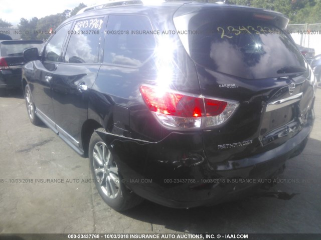 5N1AR2MM2EC668385 - 2014 NISSAN PATHFINDER S/SV/SL/PLATINUM BLACK photo 3