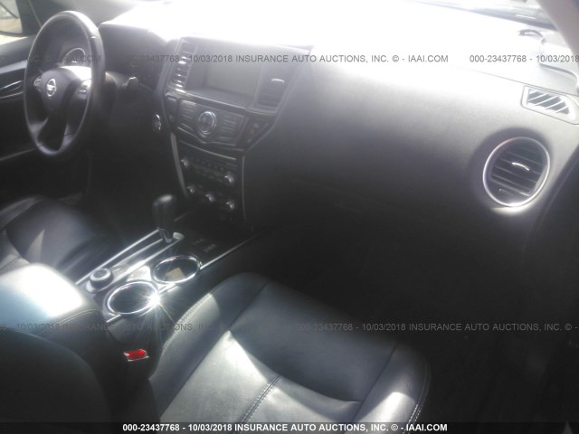 5N1AR2MM2EC668385 - 2014 NISSAN PATHFINDER S/SV/SL/PLATINUM BLACK photo 5