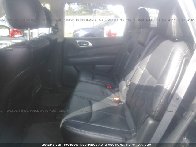 5N1AR2MM2EC668385 - 2014 NISSAN PATHFINDER S/SV/SL/PLATINUM BLACK photo 8