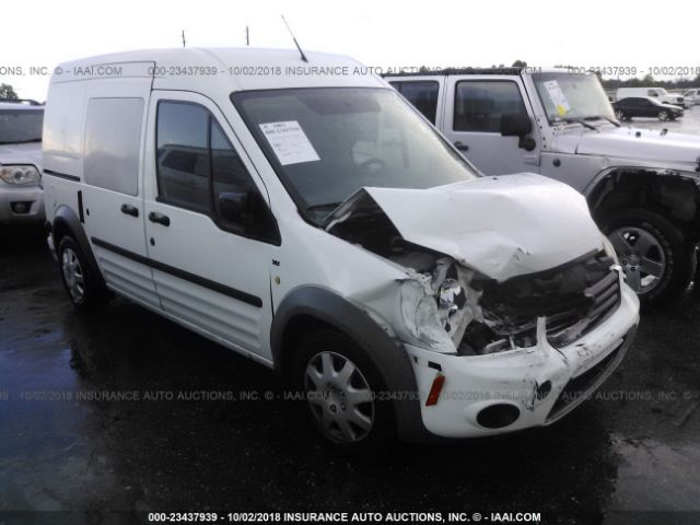 NM0LS6BN5DT175218 - 2013 FORD TRANSIT CONNECT XLT WHITE photo 1