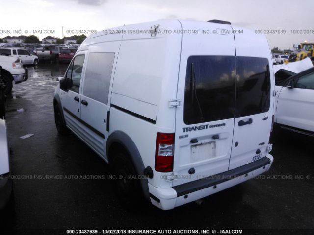 NM0LS6BN5DT175218 - 2013 FORD TRANSIT CONNECT XLT WHITE photo 3