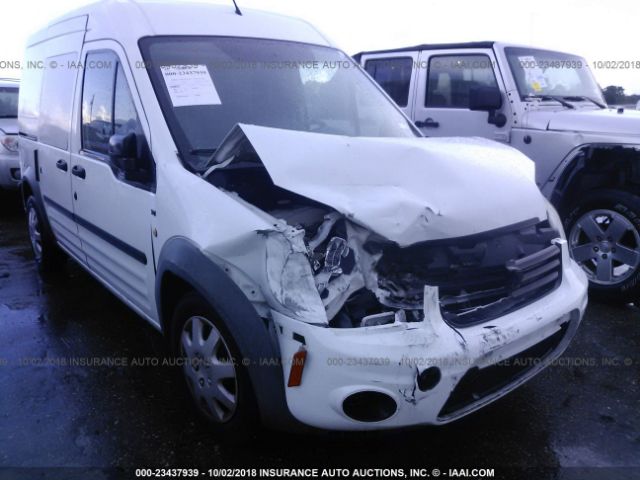 NM0LS6BN5DT175218 - 2013 FORD TRANSIT CONNECT XLT WHITE photo 6