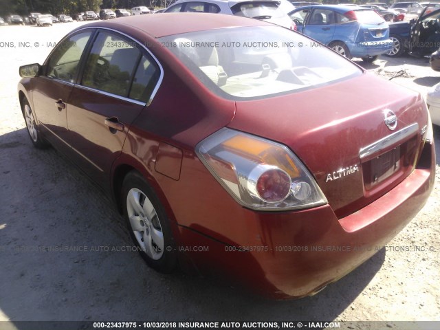 1N4AL21EX8N435940 - 2008 NISSAN ALTIMA 2.5/2.5S RED photo 3