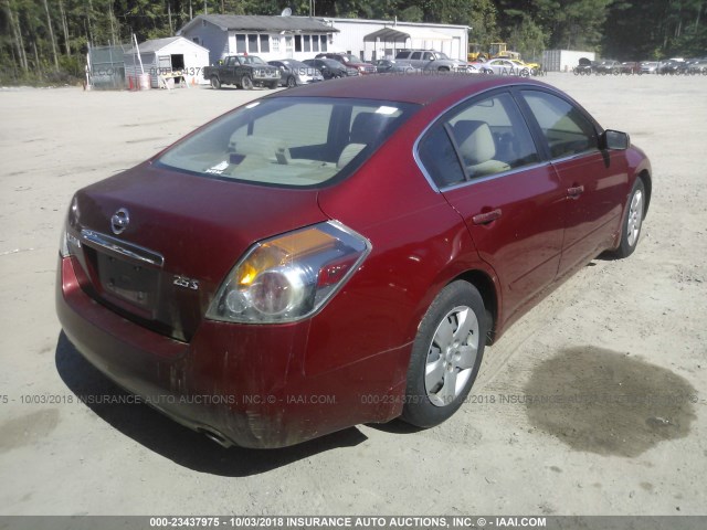 1N4AL21EX8N435940 - 2008 NISSAN ALTIMA 2.5/2.5S RED photo 4