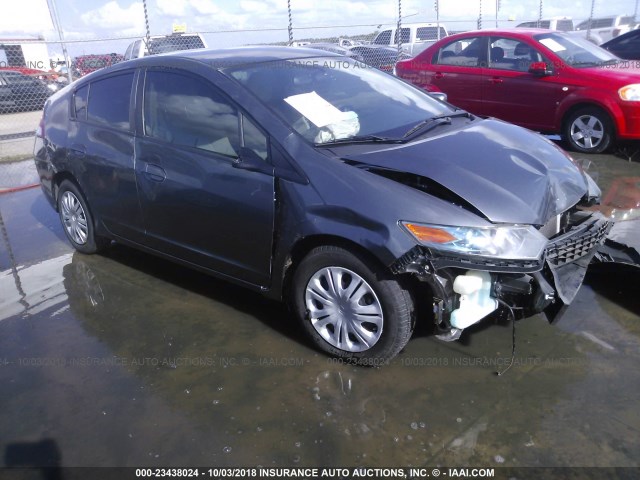 JHMZE2H54AS033740 - 2010 HONDA INSIGHT LX GRAY photo 1