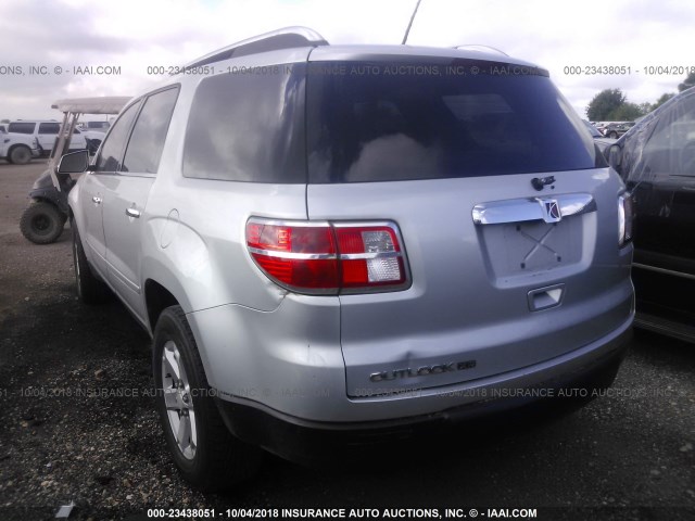 5GZER23D09J100546 - 2009 SATURN OUTLOOK XR ვერცხლისფერი ფოტო 3