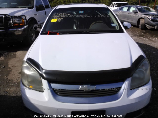 1G1AF5F56A7164177 - 2010 CHEVROLET COBALT 2LT WHITE photo 6