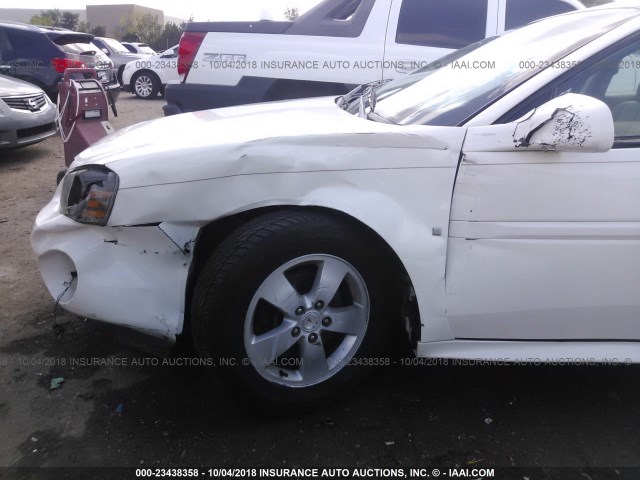 2G2WP552661282756 - 2006 PONTIAC GRAND PRIX თეთრი ფოტო 6