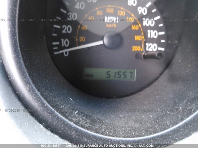 KL1TJ52684B261743 - 2004 CHEVROLET AVEO LS SILVER photo 7