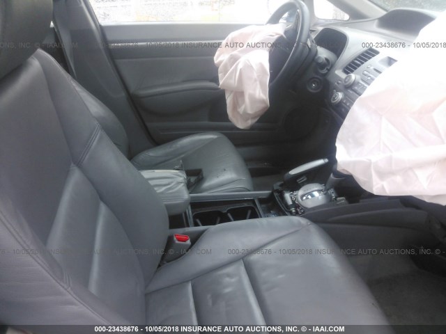 19XFA16919E008387 - 2009 HONDA CIVIC EXL ლურჯი ფოტო 5