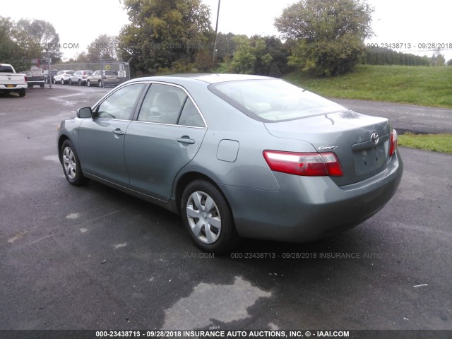 4T1BE46K47U725416 - 2007 TOYOTA CAMRY NEW GENERAT CE/LE/XLE/SE BLUE photo 3
