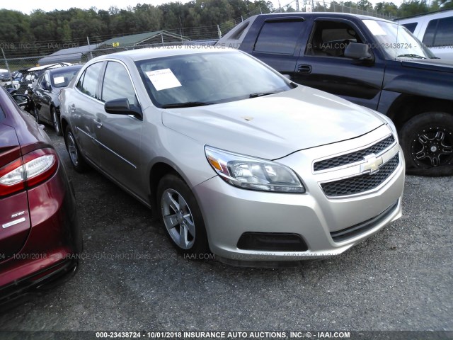 1G11B5SA7DF210690 - 2013 CHEVROLET MALIBU LS ოქროსფერი ფოტო 1