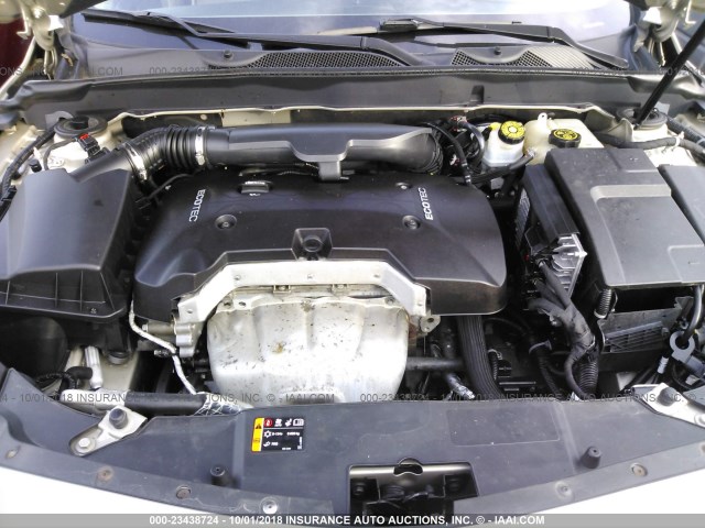 1G11B5SA7DF210690 - 2013 CHEVROLET MALIBU LS ოქროსფერი ფოტო 10