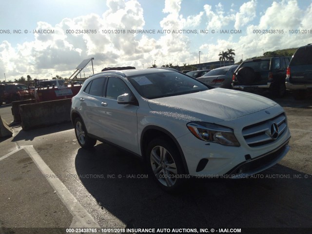 WDCTG4GB4FJ083971 - 2015 MERCEDES-BENZ GLA 250 4MATIC WHITE photo 1