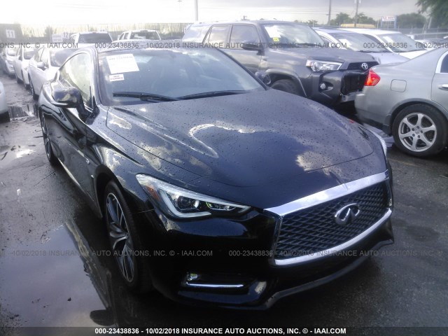 JN1EV7ELXJM391089 - 2018 INFINITI Q60 LUXE 300/SPORT 300 BLACK photo 1