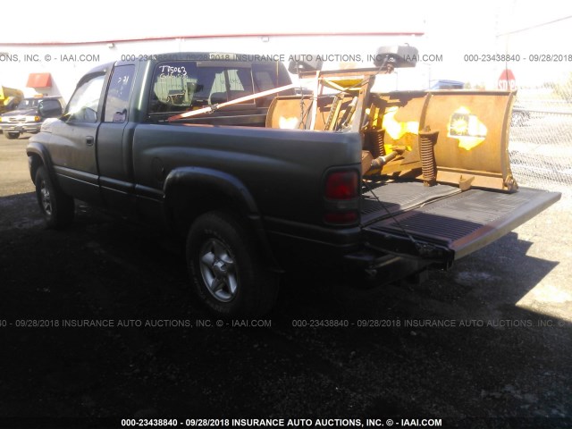 3B7HF13Y31M290435 - 2001 DODGE RAM 1500 GREEN photo 3