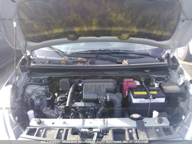 ML32F3FJ8JHF00442 - 2018 MITSUBISHI MIRAGE G4 ES Сұр фото 10