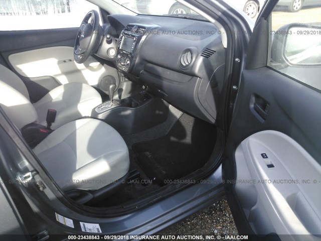 ML32F3FJ8JHF00442 - 2018 MITSUBISHI MIRAGE G4 ES Сұр фото 5