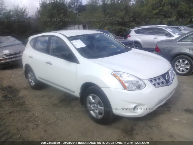 JN8AS5MT2BW189397 - 2011 NISSAN ROGUE S/SV/KROM WHITE photo 1