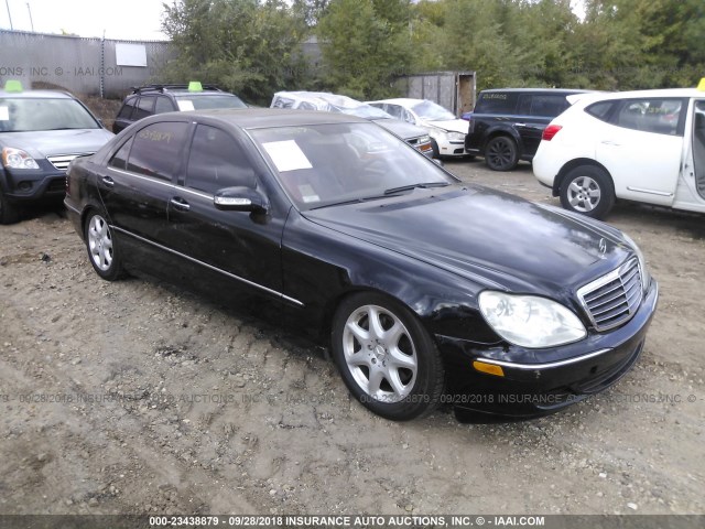 WDBNG83J26A463232 - 2006 MERCEDES-BENZ S 430 4MATIC BLACK photo 1