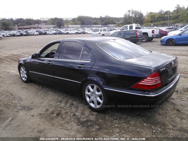 WDBNG83J26A463232 - 2006 MERCEDES-BENZ S 430 4MATIC BLACK photo 3