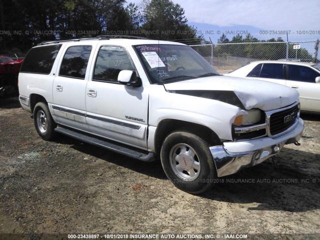 3GKEC16T21G266500 - 2001 GMC YUKON XL C1500 WHITE photo 1