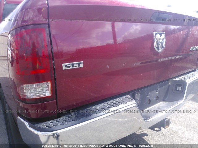 1D7RV1GT4BS617381 - 2011 DODGE RAM 1500 RED photo 6