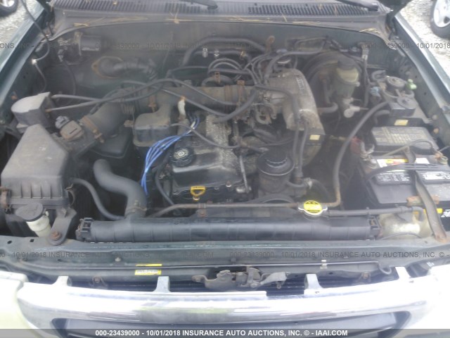 4TASM92N6XZ417991 - 1999 TOYOTA TACOMA XTRACAB PRERUNNER მწვანე ფოტო 10