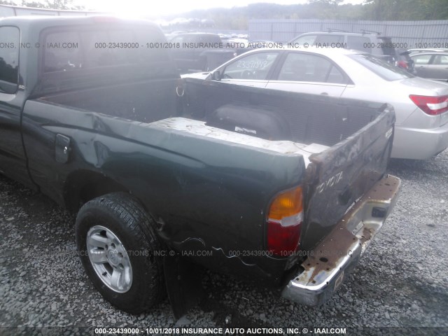 4TASM92N6XZ417991 - 1999 TOYOTA TACOMA XTRACAB PRERUNNER GREEN photo 6