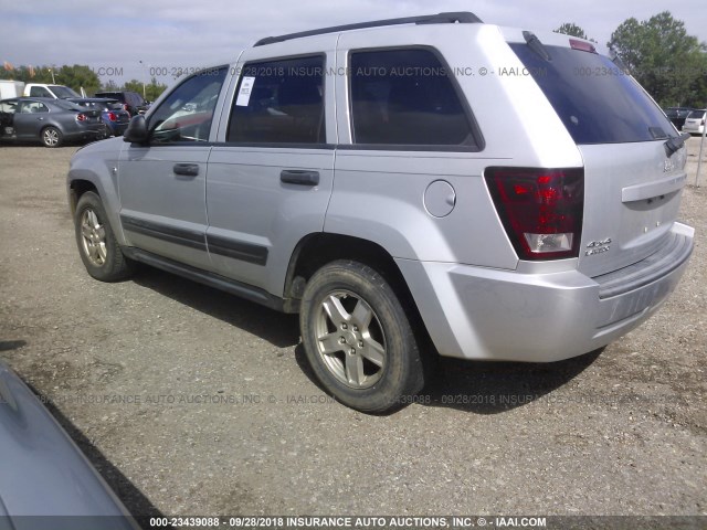 1J4HR48N06C255569 - 2006 JEEP GRAND CHEROKEE LAREDO/COLUMBIA/FREEDOM 银色 照片 3