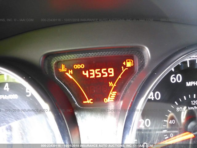 3N1CE2CPXFL438445 - 2015 NISSAN VERSA NOTE S/S PLUS/SV/SL/SR RED photo 7