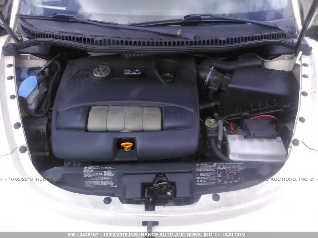 3VWCM31Y54M337142 - 2004 VOLKSWAGEN NEW BEETLE GLS 奶油色 照片 10
