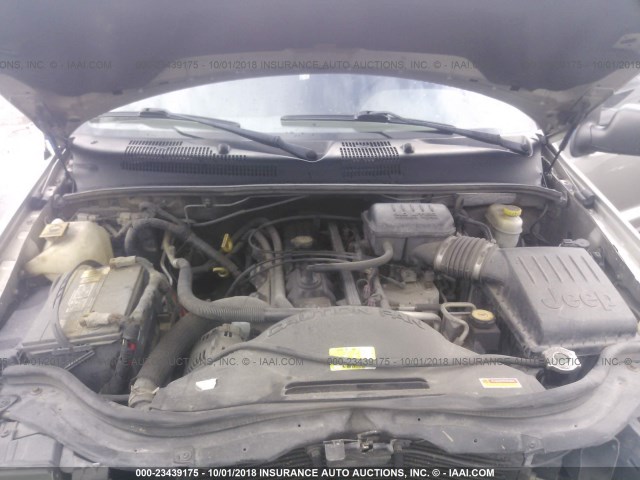 1J4GX48S04C335085 - 2004 JEEP GRAND CHEROKEE LAREDO/COLUMBIA/FREEDOM 灰色 照片 10