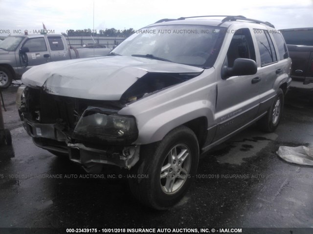 1J4GX48S04C335085 - 2004 JEEP GRAND CHEROKEE LAREDO/COLUMBIA/FREEDOM 灰色 照片 2