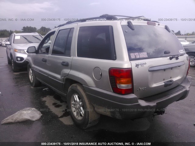 1J4GX48S04C335085 - 2004 JEEP GRAND CHEROKEE LAREDO/COLUMBIA/FREEDOM 灰色 照片 3
