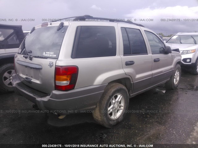 1J4GX48S04C335085 - 2004 JEEP GRAND CHEROKEE LAREDO/COLUMBIA/FREEDOM 灰色 照片 4
