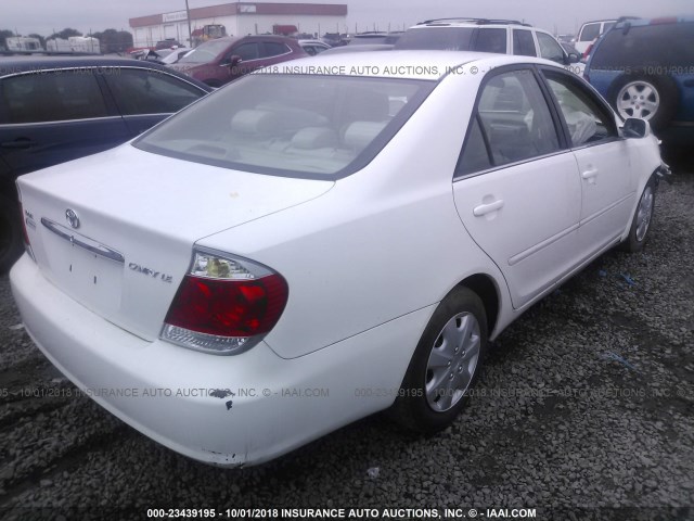 4T1BE32K26U720679 - 2006 TOYOTA CAMRY LE/XLE/SE Ақ фото 4