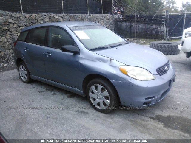2T1LR32E84C267282 - 2004 TOYOTA COROLLA MATRIX XR BLUE photo 1