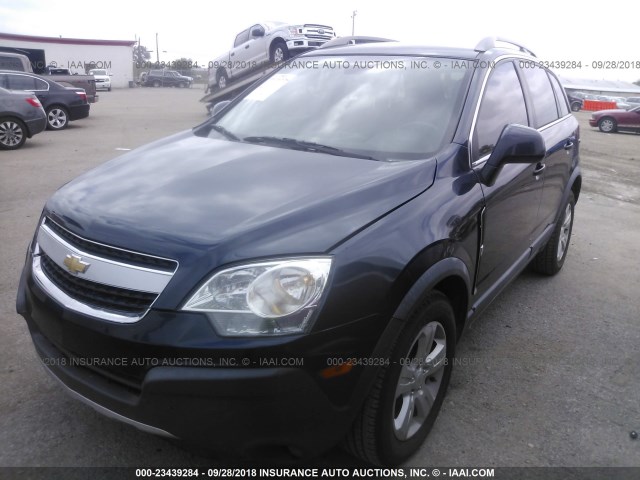 3GNAL2EK2ES537705 - 2014 CHEVROLET CAPTIVA LS 蓝色 照片 2