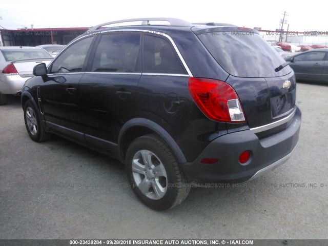 3GNAL2EK2ES537705 - 2014 CHEVROLET CAPTIVA LS 蓝色 照片 3