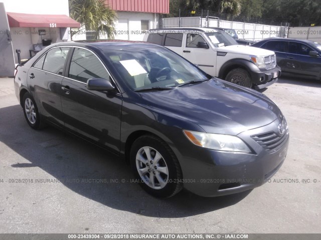 4T1BE46K08U260313 - 2008 TOYOTA CAMRY CE/LE/XLE/SE GRAY photo 1