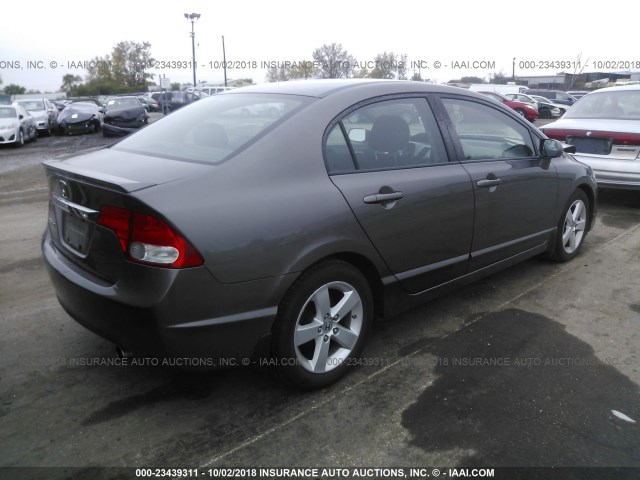 19XFA1F63BE037501 - 2011 HONDA CIVIC LX-S Grau Foto 4