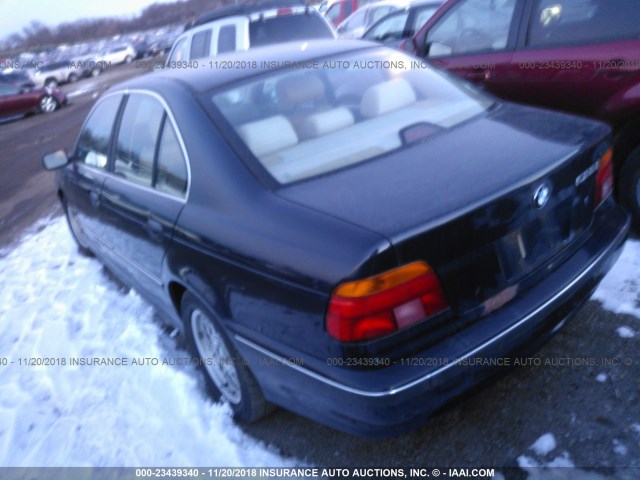 WBADM6348XBY34360 - 1999 BMW 528 I AUTOMATIC BLACK photo 3