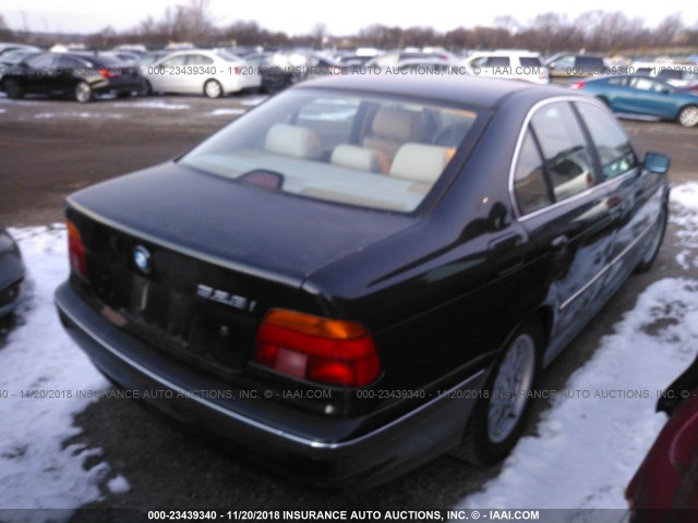 WBADM6348XBY34360 - 1999 BMW 528 I AUTOMATIC BLACK photo 4