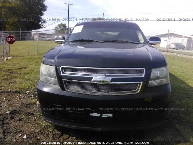 1GNFK13588R173829 - 2008 CHEVROLET TAHOE K1500 HYBRID BLACK photo 6