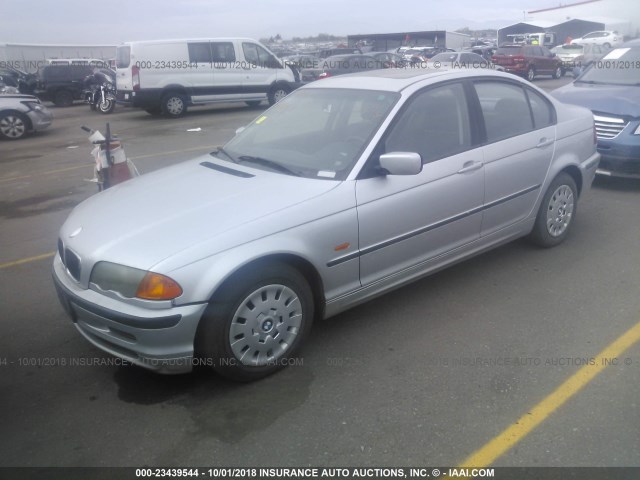WBAAM3339XKC62565 - 1999 BMW 323 I SILVER photo 2