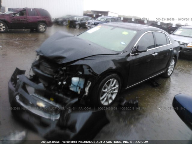 1G1ZK57789F195754 - 2009 CHEVROLET MALIBU LTZ 蓝色 照片 2