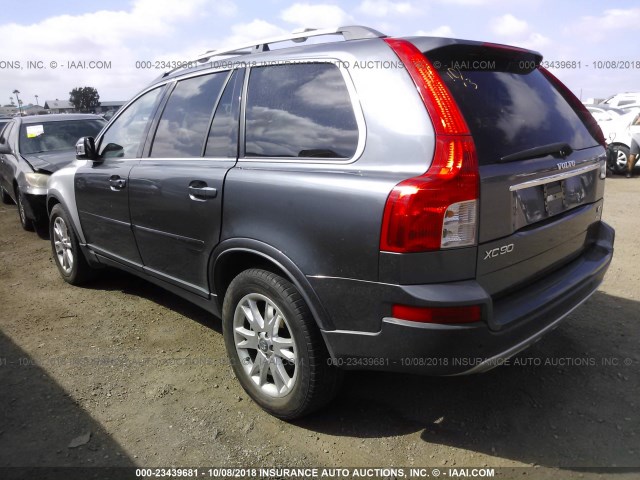 YV4CZ852X71329883 - 2007 VOLVO XC90 V8 GRAY photo 3